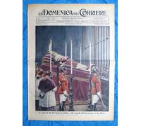 La Domenica del Corriere 25 febbraio 1939 Pio XI - F. Franco - San Pietro