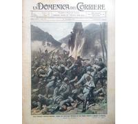 La Domenica del Corriere 25 Giugno 1916 WW1 Kitchener Rovereto Torture Tedeschi