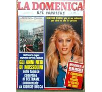 La Domenica del Corriere 25 Giugno 1983 Tatcher Gauguin Alan Sorrenti Berlinguer