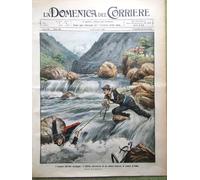 La Domenica del Corriere 25 Luglio 1909 Argentina Enrico Caruso Tour de France