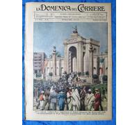 La Domenica del Corriere 25 marzo 1934 Tripoli - Ponte Ticino - Napoleone