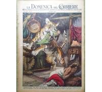 La Domenica del Corriere 25 Marzo 1951 Fausto Coppi Cinema Waksman Il Passatore