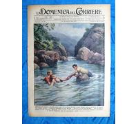 La Domenica del Corriere 26 agosto 1939 Bobbio - Canazei - Gengiskan