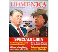 La Domenica del Corriere 26 Aprile 1986 Guerra Gheddafi Libia Papa Douglas Mosca