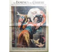 La Domenica del Corriere 26 Marzo 1950 Bartali Mitri Mezzogiorno Dischi Volanti