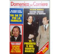 La Domenica del Corriere 26 Marzo 1980 Onassis Kessler Benigni Formula Uno Papa