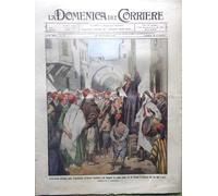 La Domenica del Corriere 26 Novembre 1911 Guerra Italia Turchia Tripoli Lotto