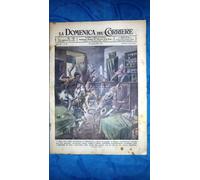La Domenica del Corriere 27 agosto 1944 WW2 Firenze - Monaco Baviera - E.Tazzoli