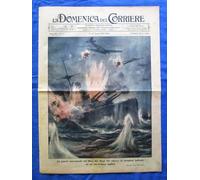 La Domenica del Corriere 27 aprile 1940 Incrociatore - Norvegia - Umberto II