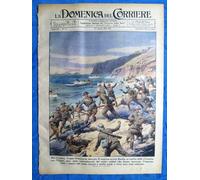 La Domenica del Corriere 27 aprile 1941 Cirenaica - Epiro, Grecia - Federico II