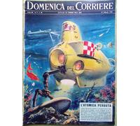 La Domenica del Corriere 27 Febbraio 1966 Atomica Fame in India Luttazzi Airolo