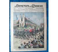 La Domenica del Corriere 27 luglio 1919 Parigi - Poplar - Milano