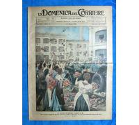 La Domenica del Corriere 27 maggio 1923 Vittorio Emanuele III- Taishuna - Napoli