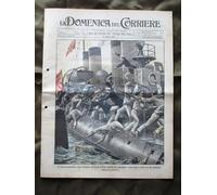 La Domenica del Corriere 28 Agosto 1904 Porto di Ci-fu Fontainebleau Nave Baltic