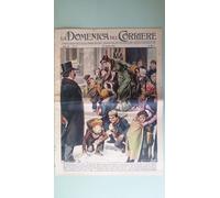 La Domenica del Corriere 28 aprile 1957 De Amicis- F.Sagan - Autostrada del Sole