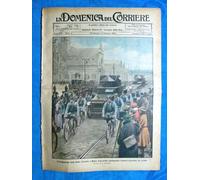 La Domenica del Corriere 28 gennaio 1923 Essen - Costantino di Grecia - Ruhr