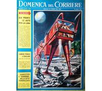 La Domenica del Corriere 28 Giugno 1964 Luna Beatles Mummia Rufe Roma Kennedy