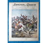 La Domenica del Corriere 28 luglio 1912 Sidi Alì - Dardanelli - Libia