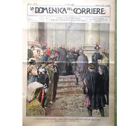 La Domenica del Corriere 28 Maggio 1899 Anno Santo Marmo Carrara Ippodromo Roma
