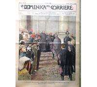 La Domenica del Corriere 28 Maggio 1899 Anno Santo Marmo Carrara Ippodromo Roma