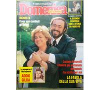 La Domenica del Corriere 28 Maggio 1987 Padre Pio Pavarotti Morte Rita Hayworth