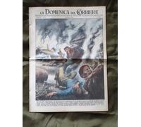 La Domenica del Corriere 28 Marzo 1954 Nube atomica Battesimo Leoni R. Rascel