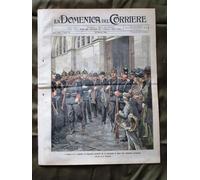 La Domenica del Corriere 28 Ottobre 1906 Kopenick Ciclone Cuba Regina Margherita