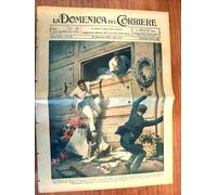 La Domenica del Corriere 28 Settembre 1930 Portici Napoli Los Angeles Monza
