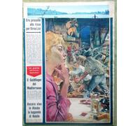 La Domenica del Corriere 29 Agosto 1965 Einstein Spazio Chopin Goldfinger Nobile