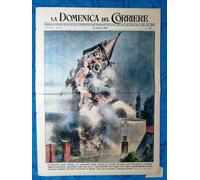 La Domenica del Corriere 29 ottobre 1950 Arcole - Duomo Milano - Van Gogh