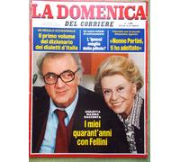 La Domenica del Corriere 29 Ottobre 1983 Vasco Rossi Masina Salce Fellini Piaf