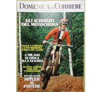 La Domenica del Corriere 3 Agosto 1971 Motocross Lionello Azzolina Lourdes Nuoto
