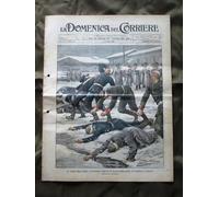 La Domenica del Corriere 3 Aprile 1904 Fucilazione di russi Alcamo Caltanissetta