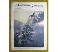 La Domenica del Corriere 3 dicembre 1933 Granada- Parigi-Londra -Roma Mussolini