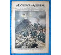 La Domenica del Corriere 3 giugno 1917 WW1 Monte Cucco - F.V.Giulia - G. Dodu