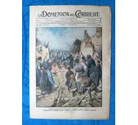 La Domenica del Corriere 3 novembre 1918 WW1 Francia - Alleati - Belgio liberato