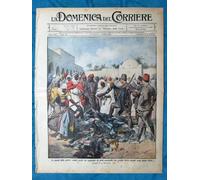 La Domenica del Corriere 30 giugno 1912 Turchia - Mauvaise - Bersaglieri