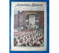 La Domenica del Corriere 30 maggio 1920 Giovanna d'Arco - Londra - F.Caracciolo