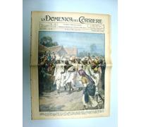 La Domenica del Corriere 30 Marzo 1930 Gandhi Copenaghen Preghiera Popoli