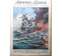 La Domenica del Corriere 31 Dicembre 1939 Graf Von Spee Natale Croce Rossa Posta