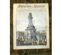 La Domenica del Corriere 31 Luglio 1910 Cappella Re a Monza Nubifragio Imola