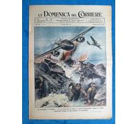 La Domenica del Corriere 4 aprile 1943 WW2 Tunisia -Artico- R.Liberi B.Citriniti
