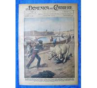La Domenica del Corriere 4 dicembre 1927 Valdrighi - Gossolengo - Calabria