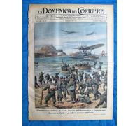 La Domenica del Corriere 4 maggio 1941 Corfù - Corinto - Dalmazia