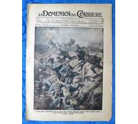 La Domenica del Corriere 4 marzo 1917 WW1 Macedonia - Milano - Aimone di Savoia