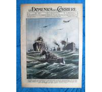 La Domenica del Corriere 4 novembre 1939 Marina Inghilterra - Vallese - Libia