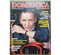La Domenica del Corriere 4 Ottobre 1986 Frank Sinatra Sandro Ciotti Crack Gucci