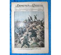 La Domenica del Corriere 5 agosto 1917 WW1 Versic Jamiano - Marina - Colonie
