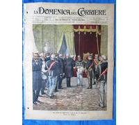 La Domenica del Corriere 5 gennaio 1902 Vittorio Emanuele III - Russia -Zoologia