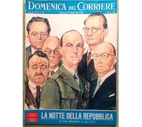 La Domenica del Corriere 5 Giugno 1966 Moby Dick Robot Fantasmi Angina Tv Colori